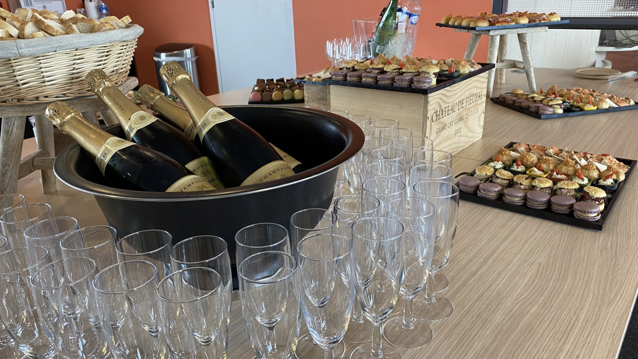 Déjeuner consultants en France